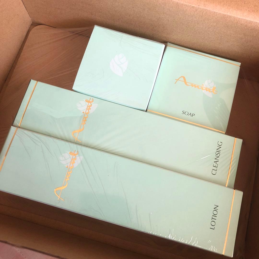 アミントコスメセット SOAP CLEANSING LOTION CREAM.