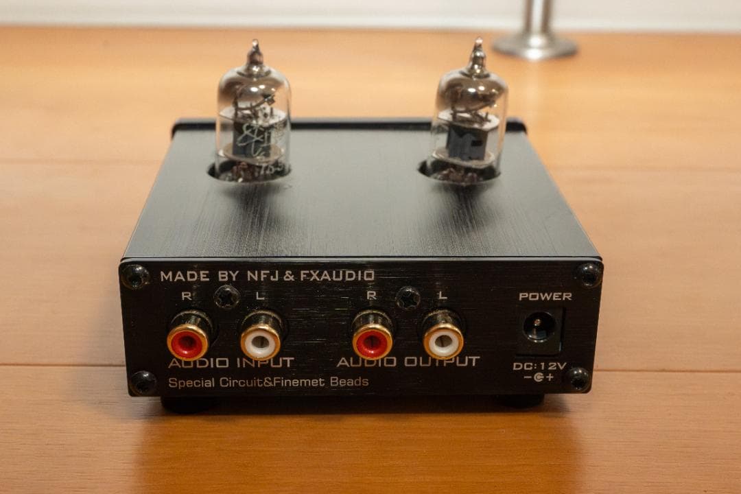 FX-AUDIO TUBE-01J 真空管12個つき