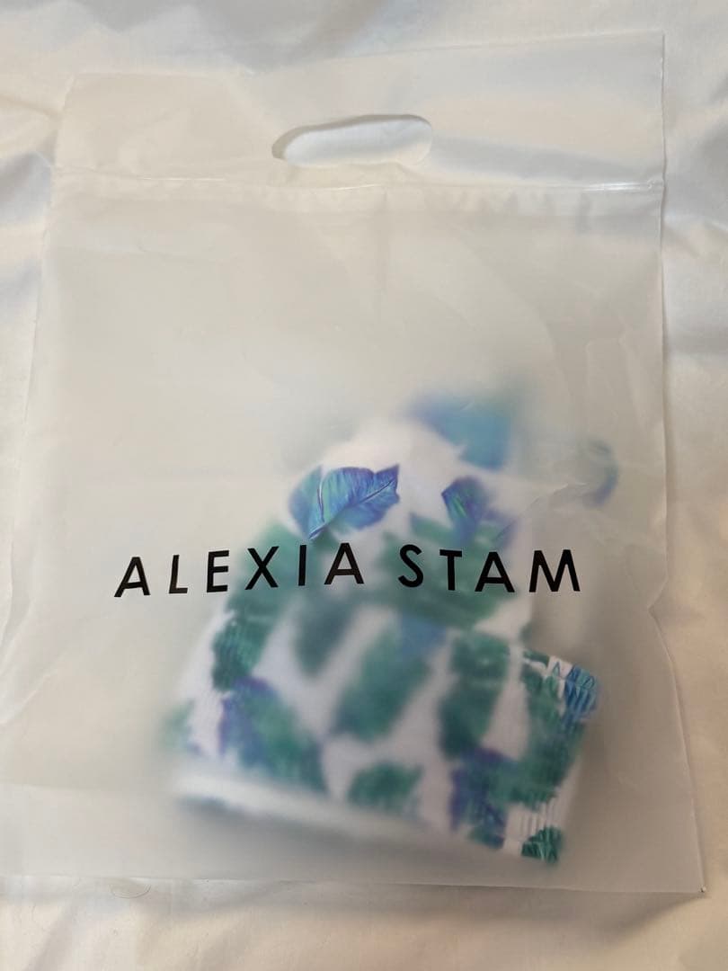ALEXIA STAM バナナリーフ柄ビキニセット 新品
