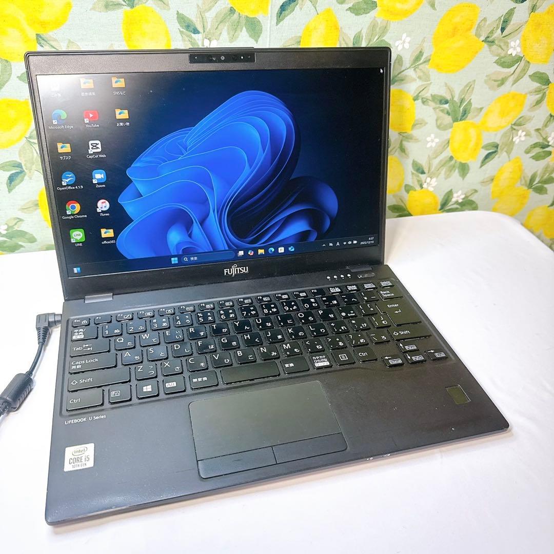 高年式第10世代❤️大人気富士通❤️ネットや事務に❤️在宅ワークや副業用に❤️