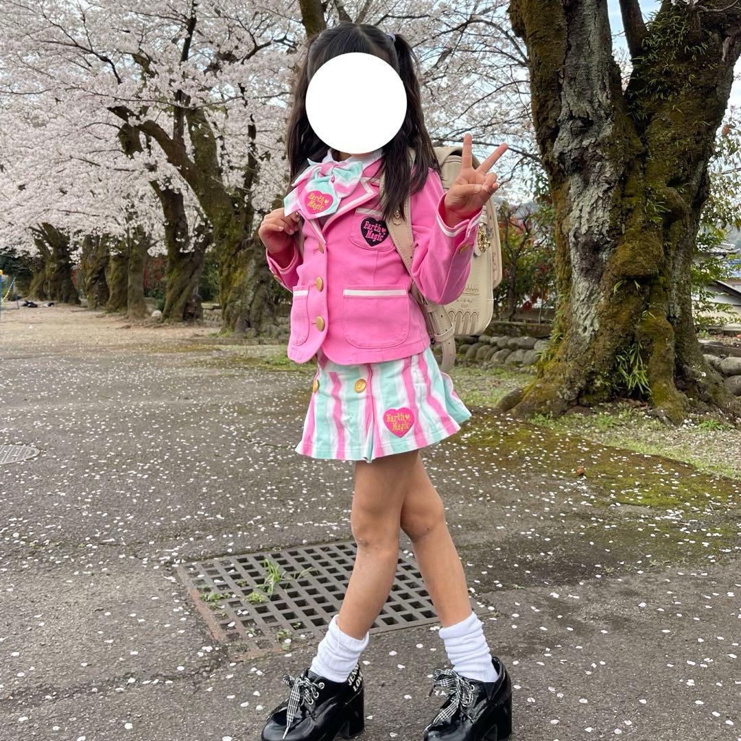 EarthMagicセット(着画あり) アースマジック　コギャル　入学式スーツ
