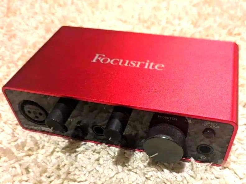 Focusrite オーディオインターフェイス レッド