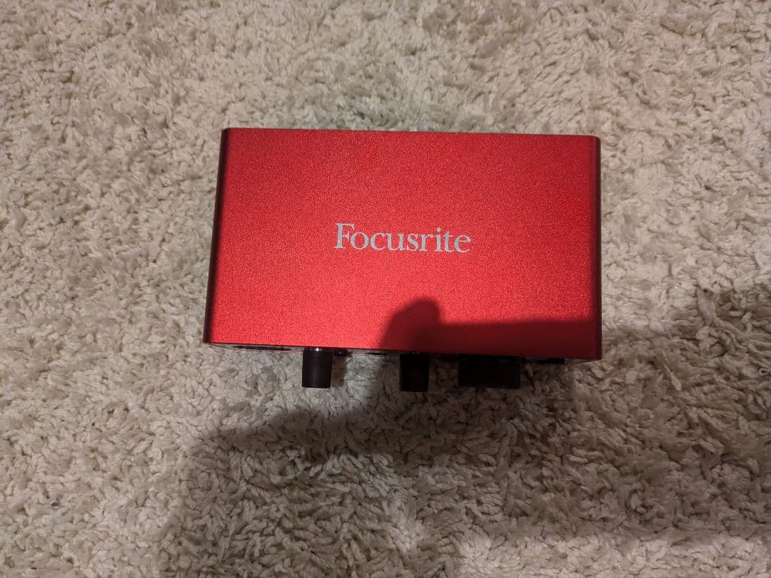 Focusrite オーディオインターフェイス レッド