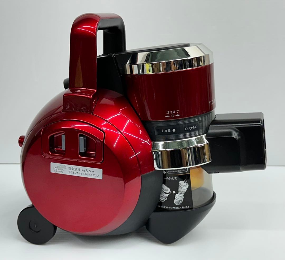 動作保証品　東芝 トルネオ VC-SG910X 赤 2021年製 掃除機　本体