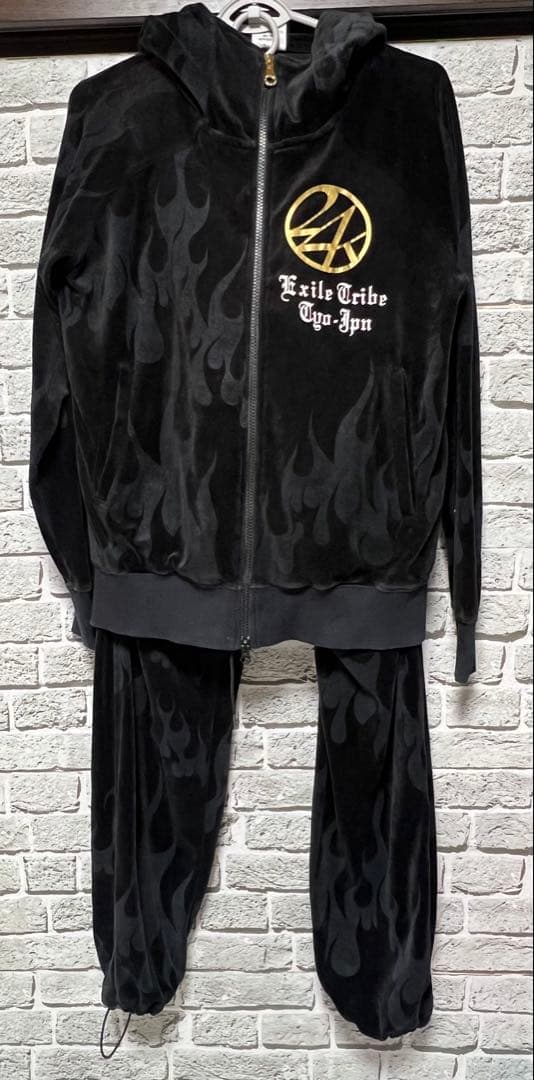 最終新年SALE 24karatsベロアセットアップ希少品