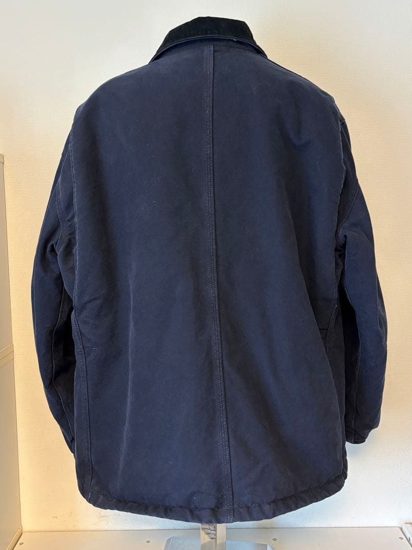 カーハート/トラディショナルジャケット/デトロイト/ダック/アクティブ/ネイビー