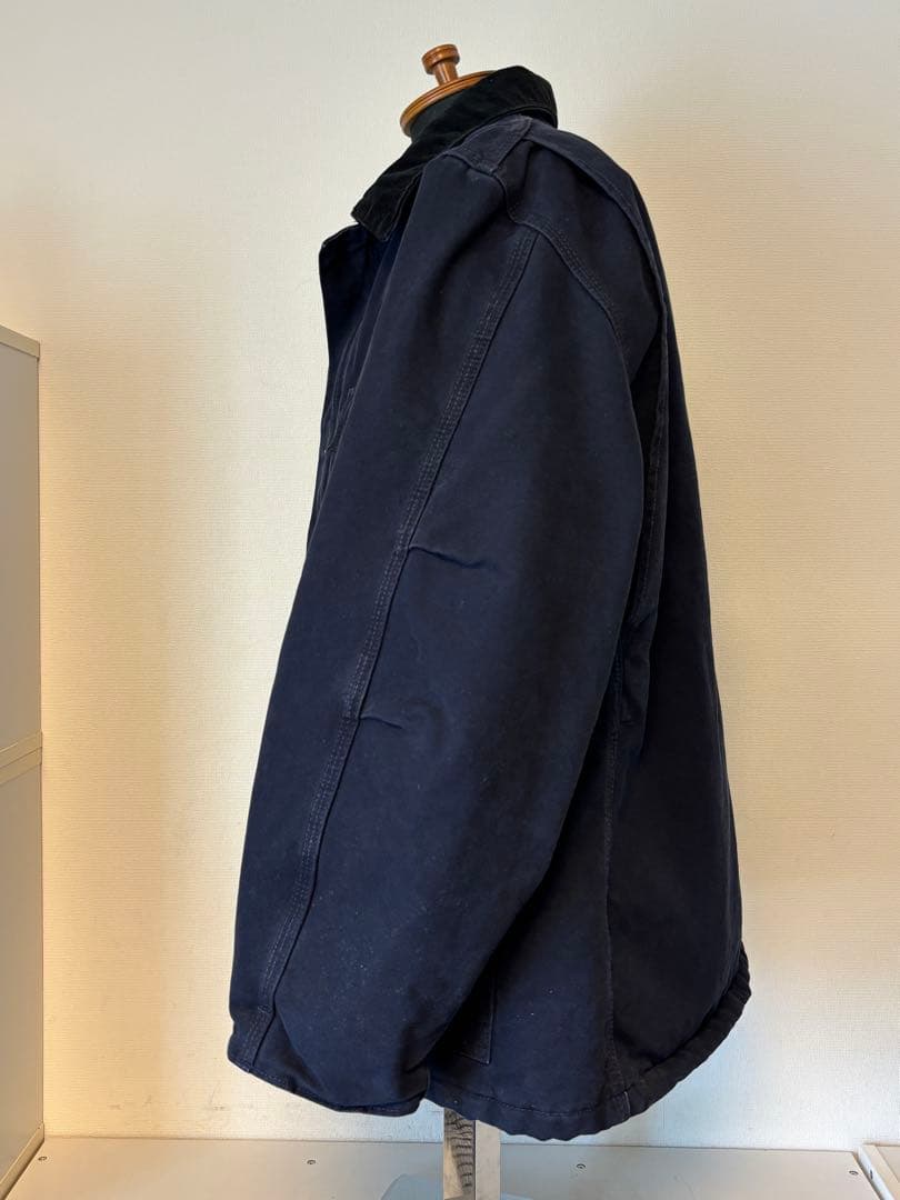 カーハート/トラディショナルジャケット/デトロイト/ダック/アクティブ/ネイビー