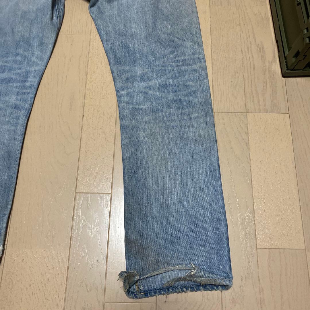 【はやし】【USA製】RRL デニム　コットン/赤耳/33×34