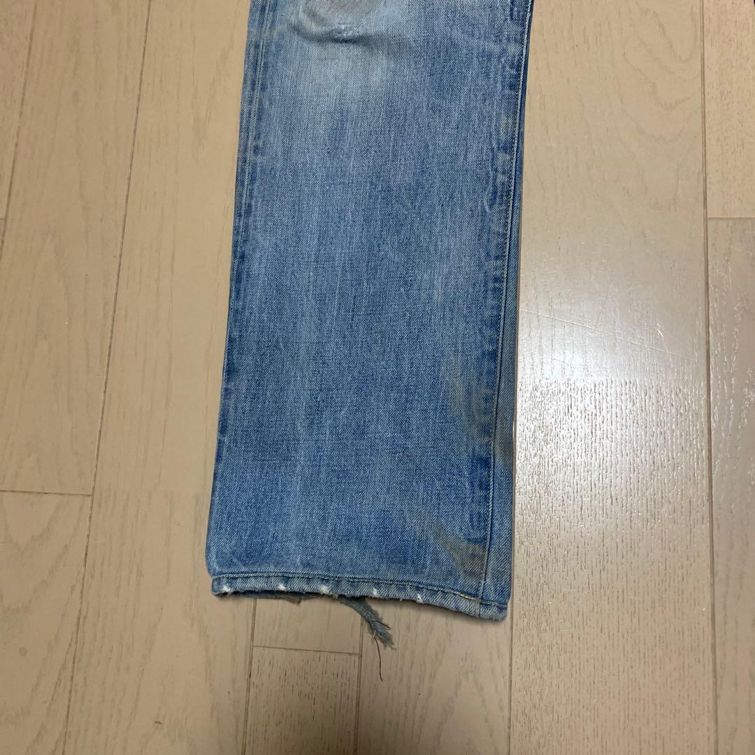 【はやし】【USA製】RRL デニム　コットン/赤耳/33×34