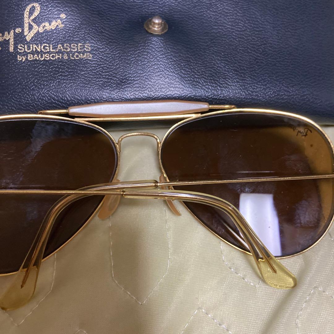 Ray-Ban サングラス ブラウンレンズ ケース付き