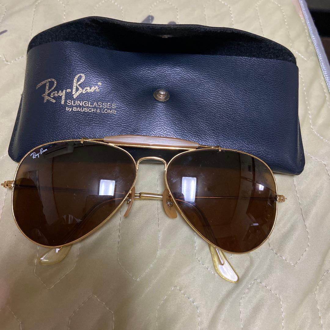 Ray-Ban サングラス ブラウンレンズ ケース付き