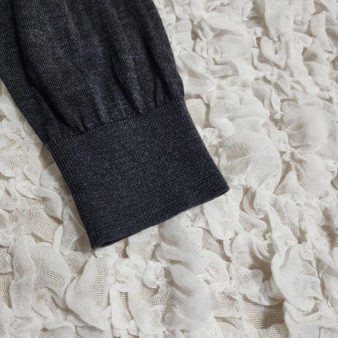 美品 ポールスミス ハイゲージ ニット ダブルジップ ドライバーズニット