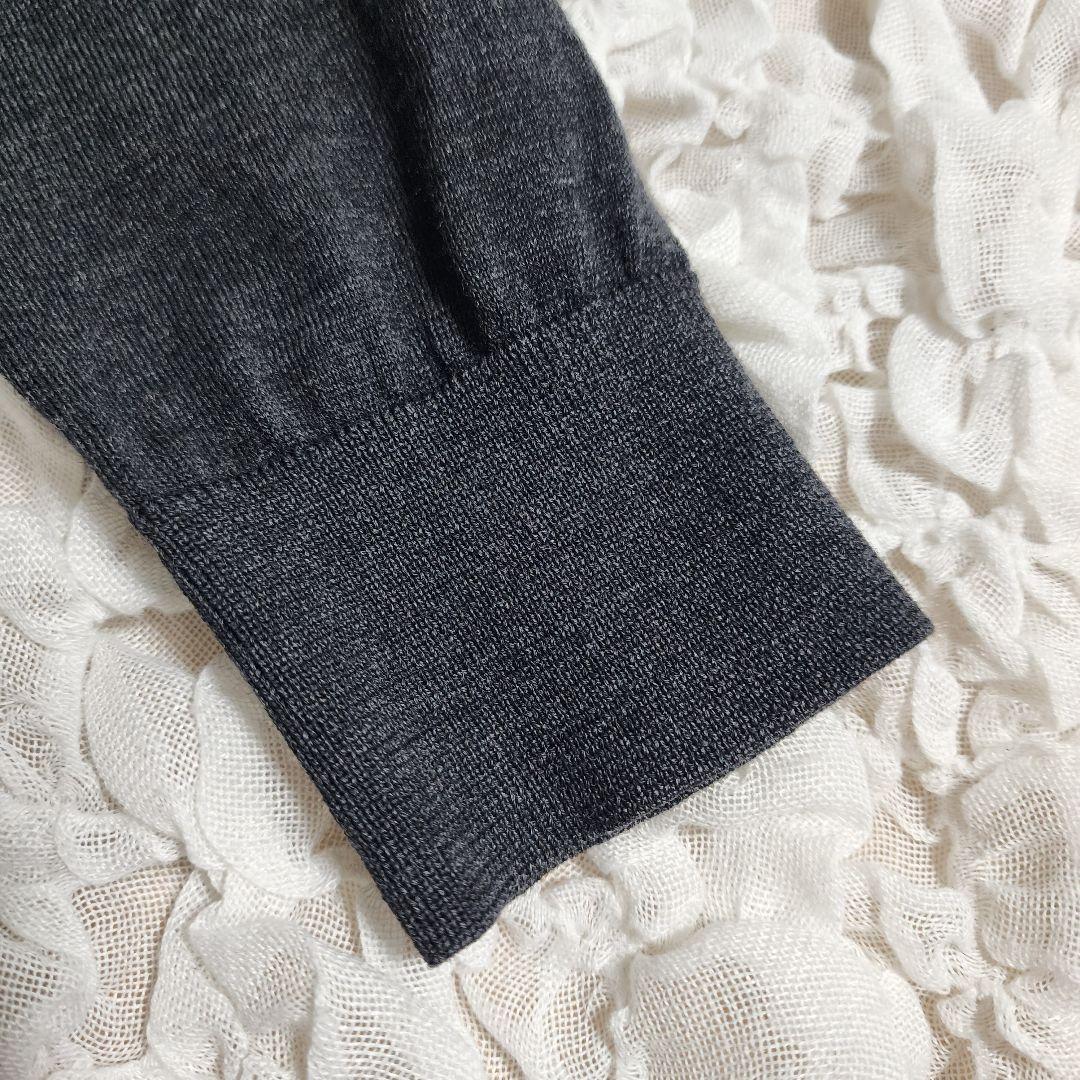 美品 ポールスミス ハイゲージ ニット ダブルジップ ドライバーズニット