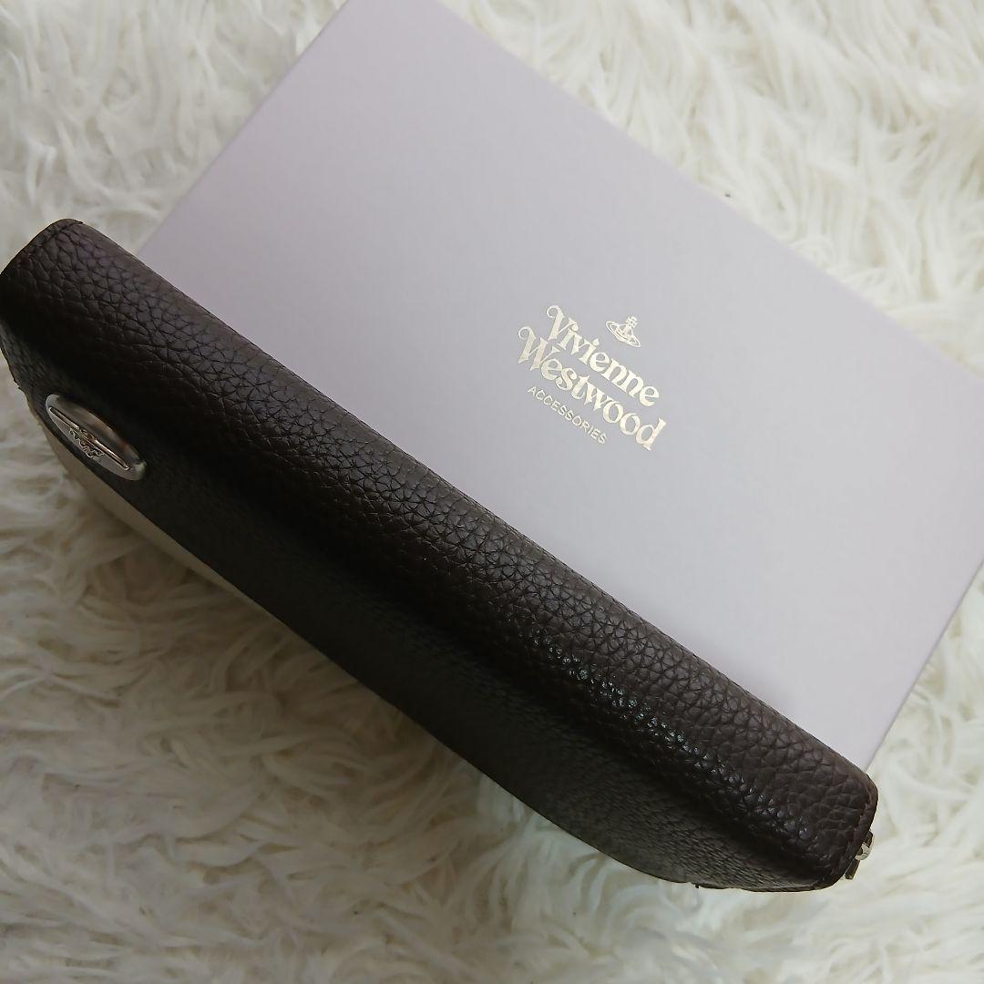 【極美品】【Vivienne Westwood】現行　ラウンドファスナー　長財布