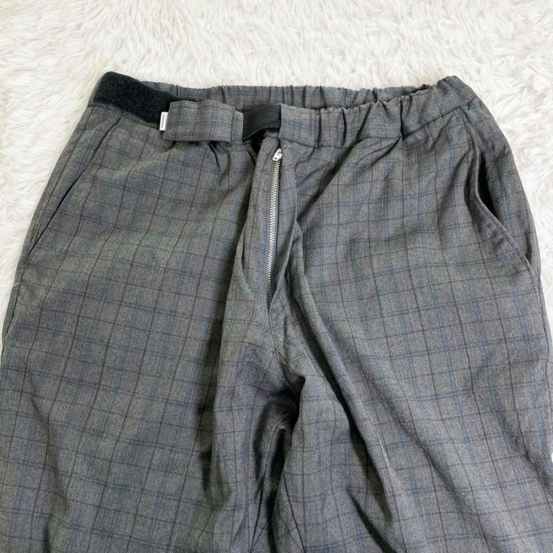 【美品】グラフペーパー コックパンツ・ロロピアーナ・通年ウール・ゴムウエスト・F