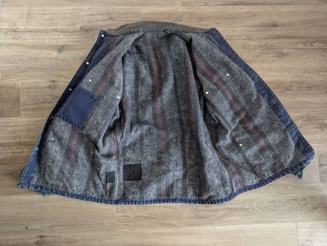 稀少【神フェード】【野村訓市氏着用 】80s MichiganChoreCoat