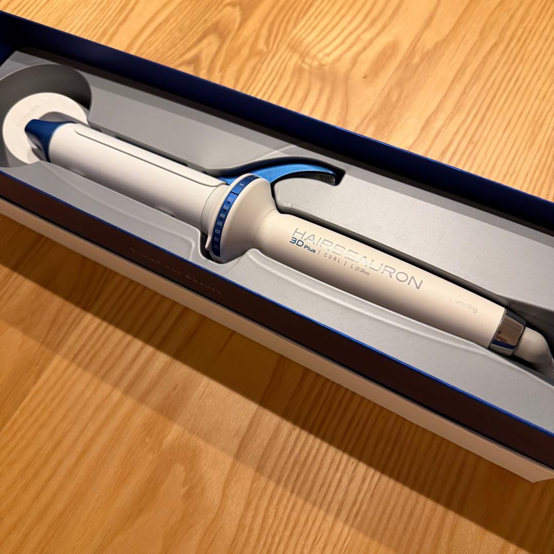 【箱あり・動作確認済み】ヘアビューロン 3D plus CURL 34mm L