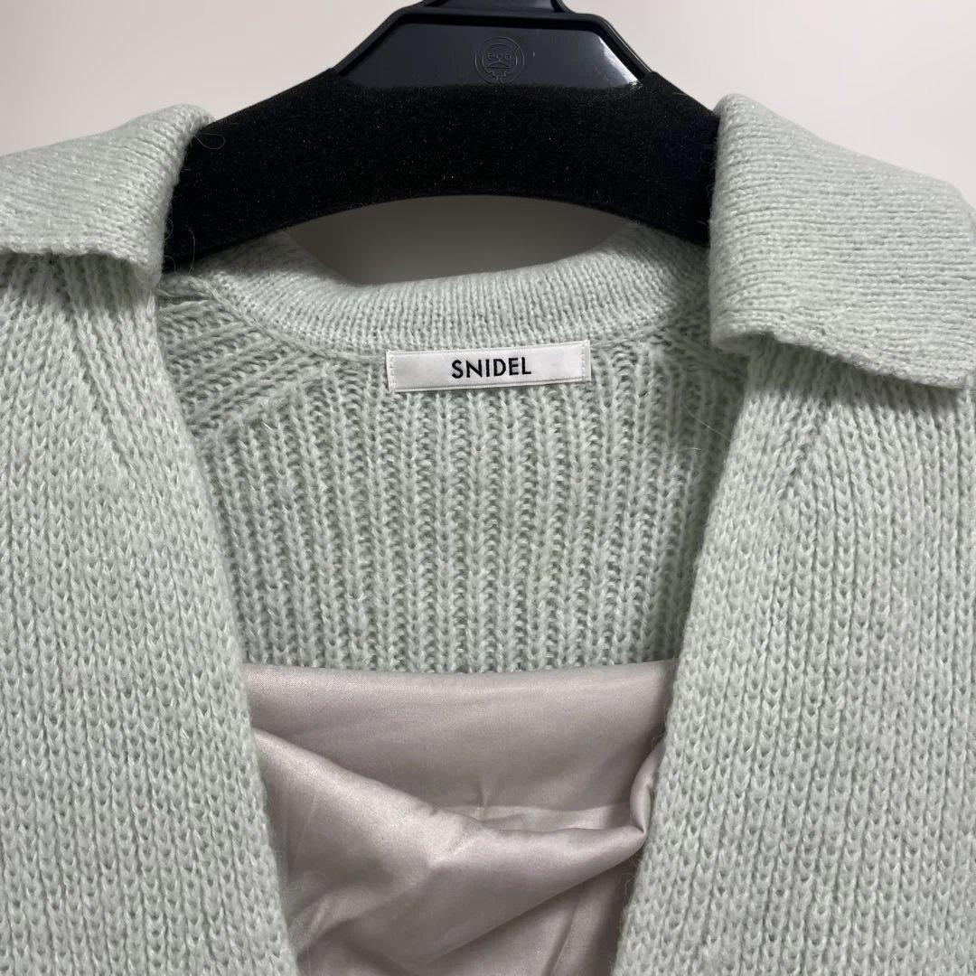 土日限定 SNIDEL キーネックニットセットキャミワンピース　サイズ1
