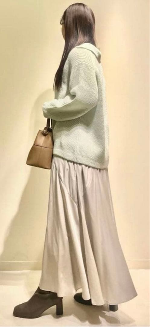 土日限定 SNIDEL キーネックニットセットキャミワンピース　サイズ1