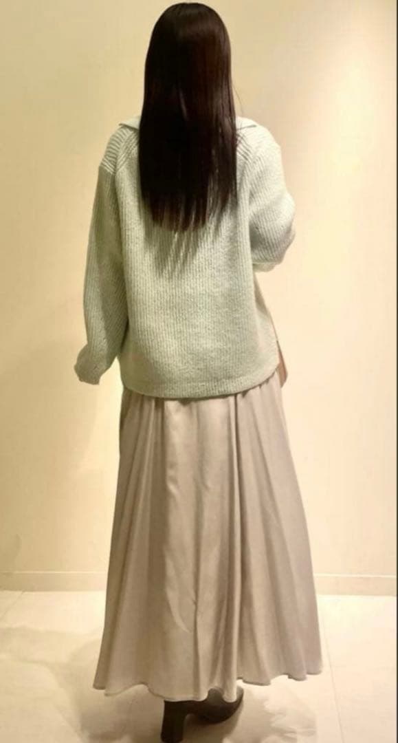 土日限定 SNIDEL キーネックニットセットキャミワンピース　サイズ1