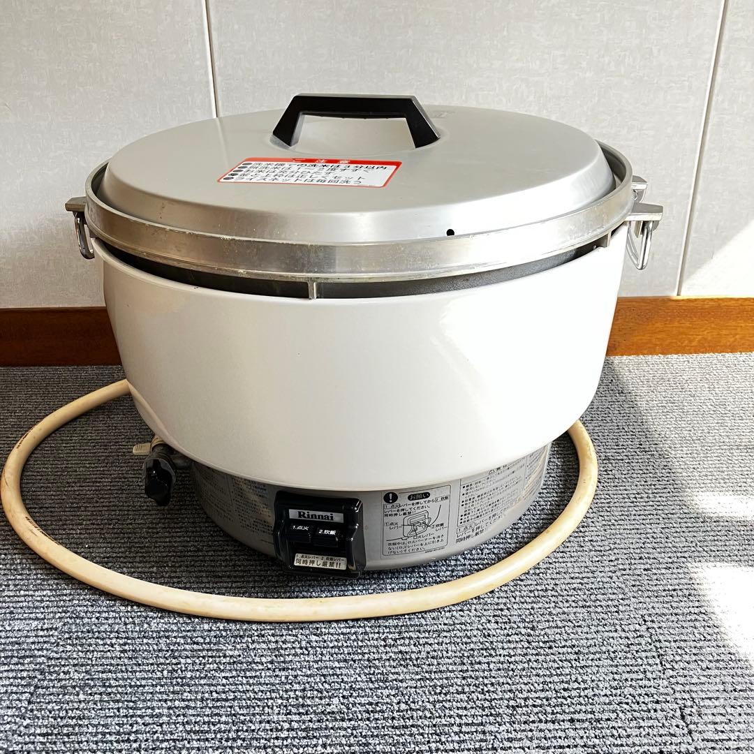 リンナイ　ガス炊飯器　業務用　都市ガス 2013年製