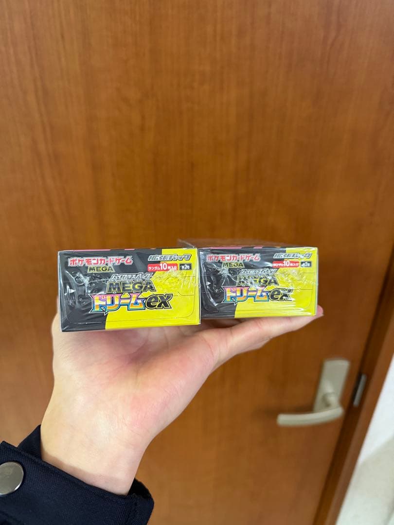 ポケモンカードゲーム MEGAドリームEX 2boxシュリンク付き！！
