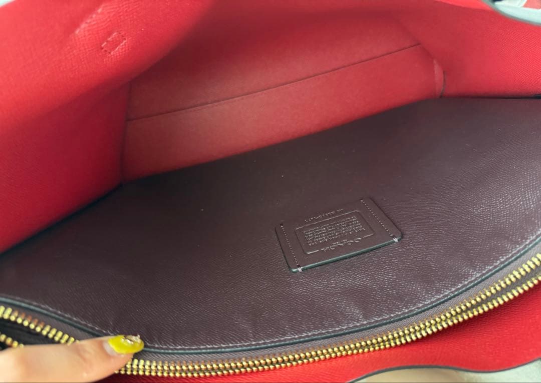 ナナコグミカンパニー 様⑅⃛COACH レザートートバッグ A4