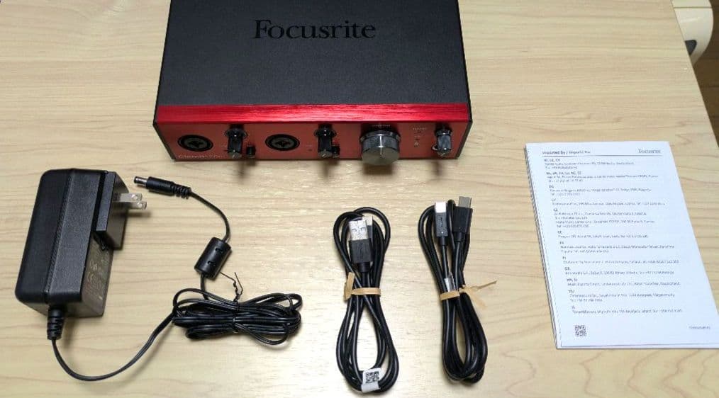 DTM・DAW FOCUSRITE Clarett+2 Pre USB