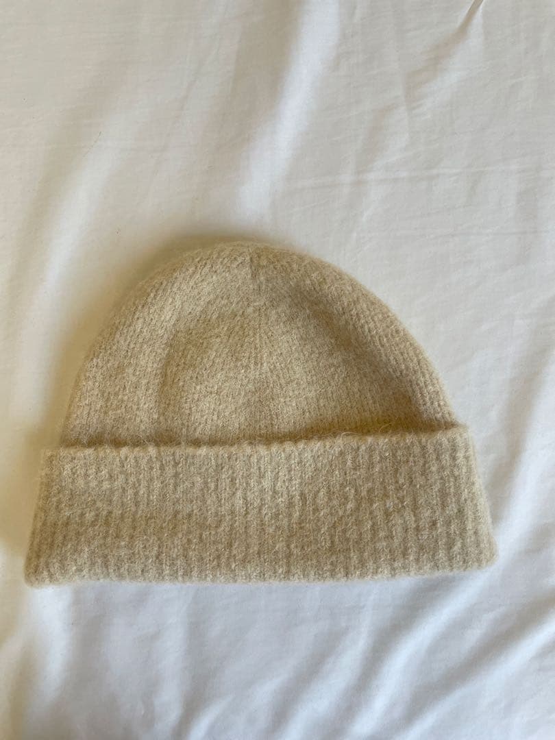 AMI PARIS「AMI DE COEUR」ビーニーアルパカ