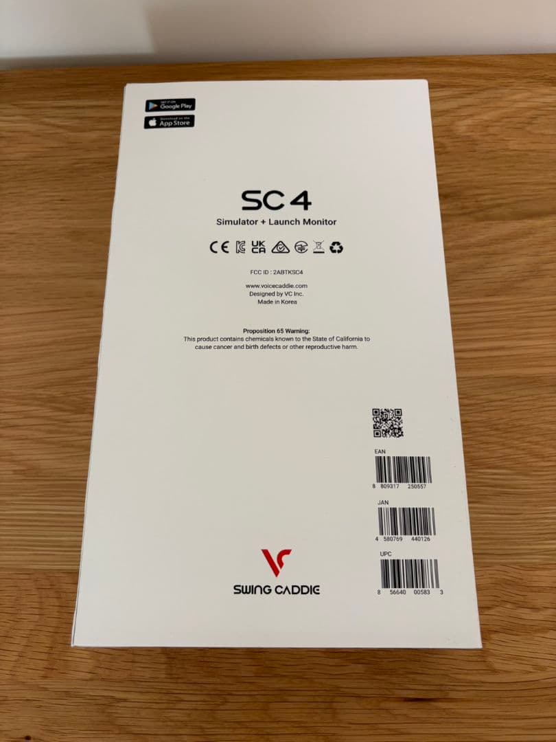 【新品】ボイスキャディ SWING CADDIE SC4 弾道測定器