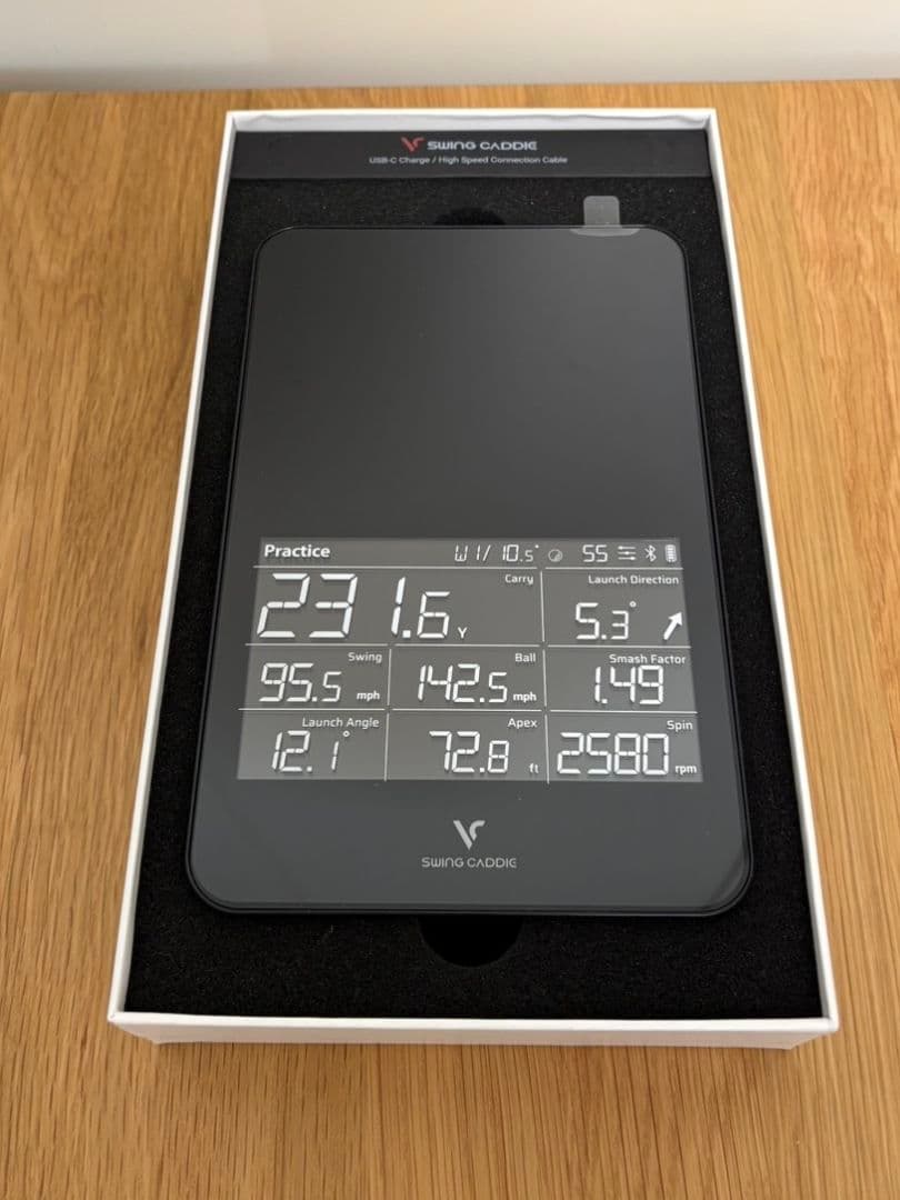 【新品】ボイスキャディ SWING CADDIE SC4 弾道測定器