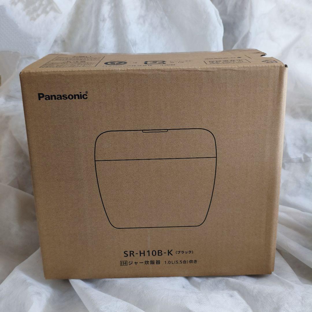 パナソニック SR-H10B-K IHジャー炊飯器 5.5合炊き 納品書あり
