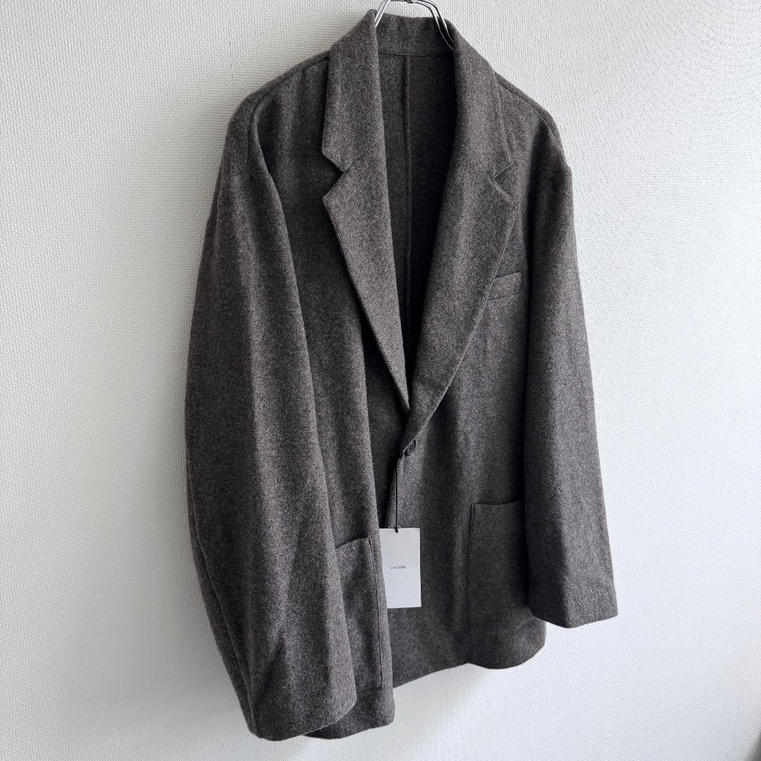 25AW即完 ssstein ウールカシミヤジャケット 美品 メンズ タグ付き