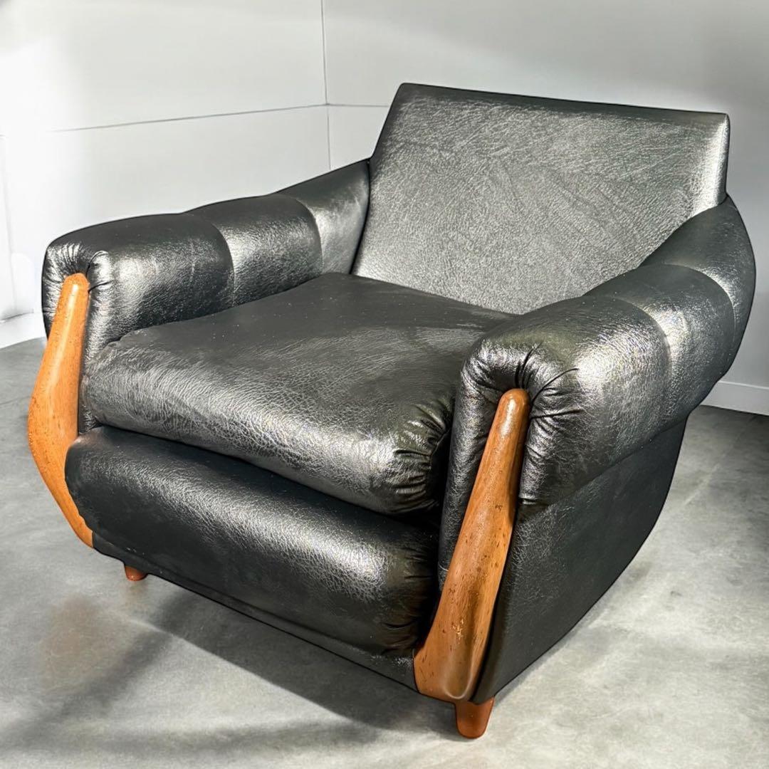 ラリー　HR706 【ビンテージ】マルニ木工　希少デザイン　シボ加工