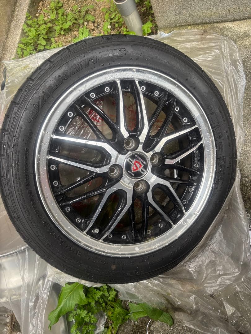 15インチ タイヤホイールセット 4本 ame