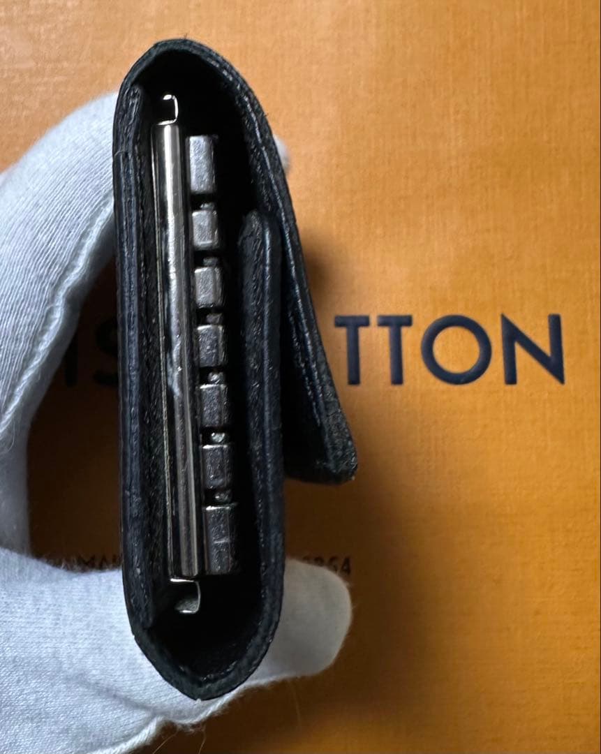 美品ルイヴィトン Louis Vuitton ダミエ レザー 6連キーケース