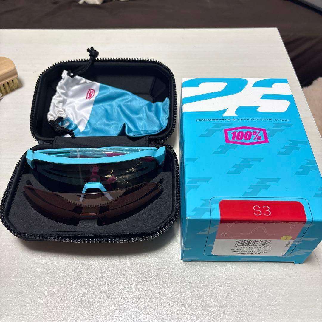 限定】100% Speedcraft サングラス タティスJr. モデル