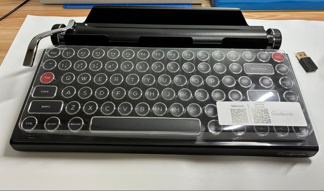 Qwerkywriter メカニカルキーボード　US配列