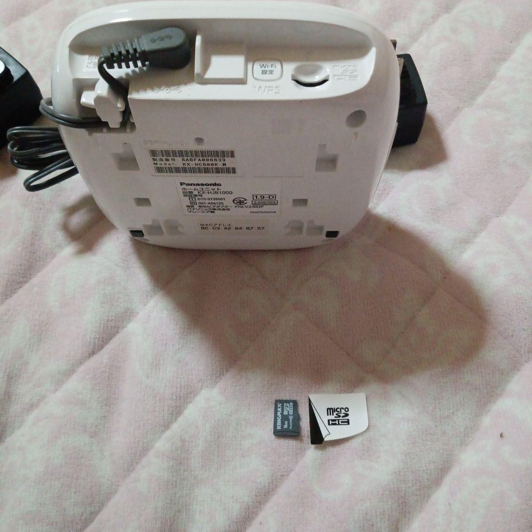 Panasonic KX-HC600-W 屋内スイングカメラ セット