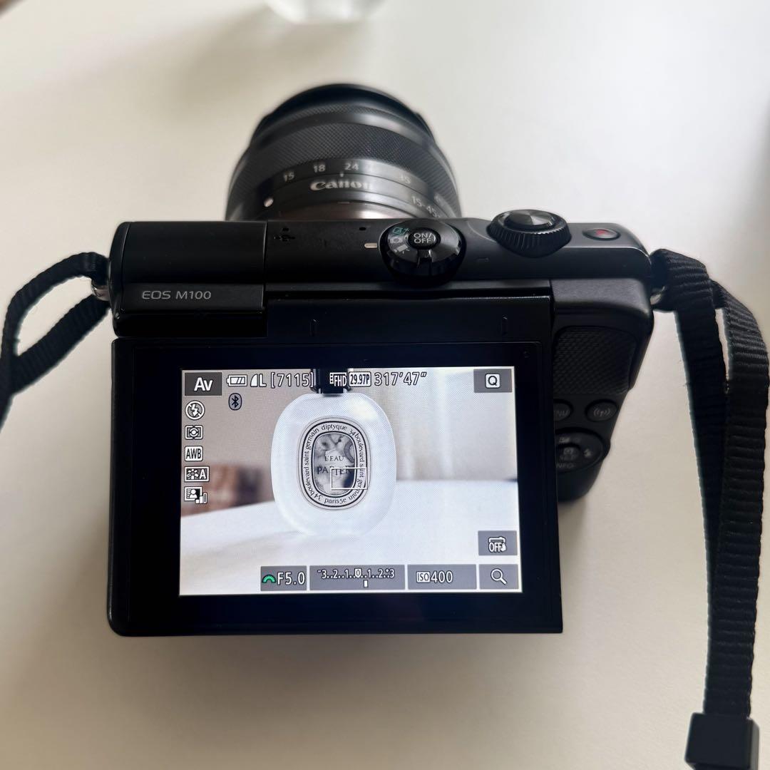 Canon EOS M100 ミラーレス一眼 レンズ2本セット