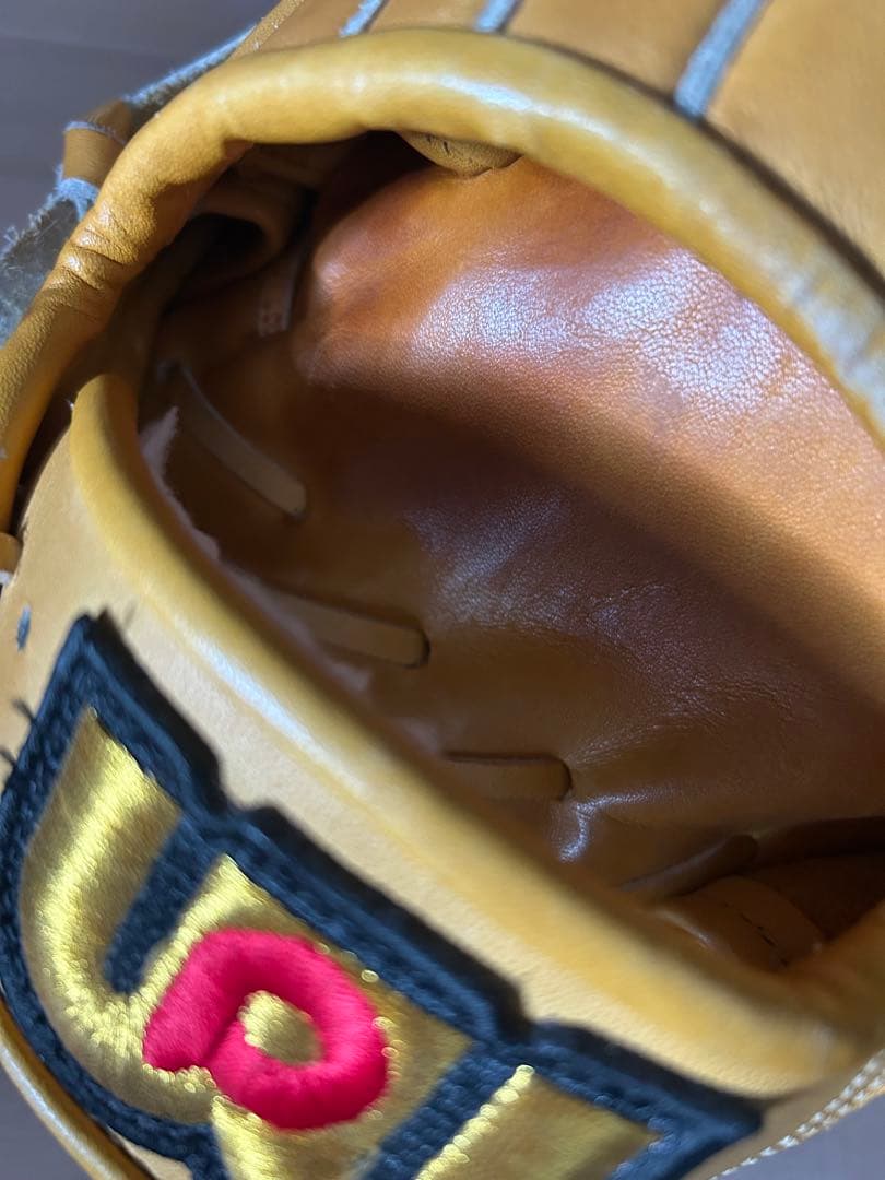 ワールドペガサス　桑田　軟式グローブ イエロー