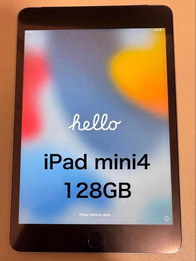 iPad本体 iPad mini 4 Wi-Fi+Cellular 128GB