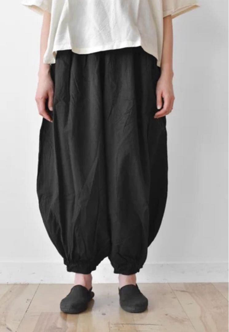 ま*こ様 ヂェン先生の日常着 バルーンパンツ ブラック