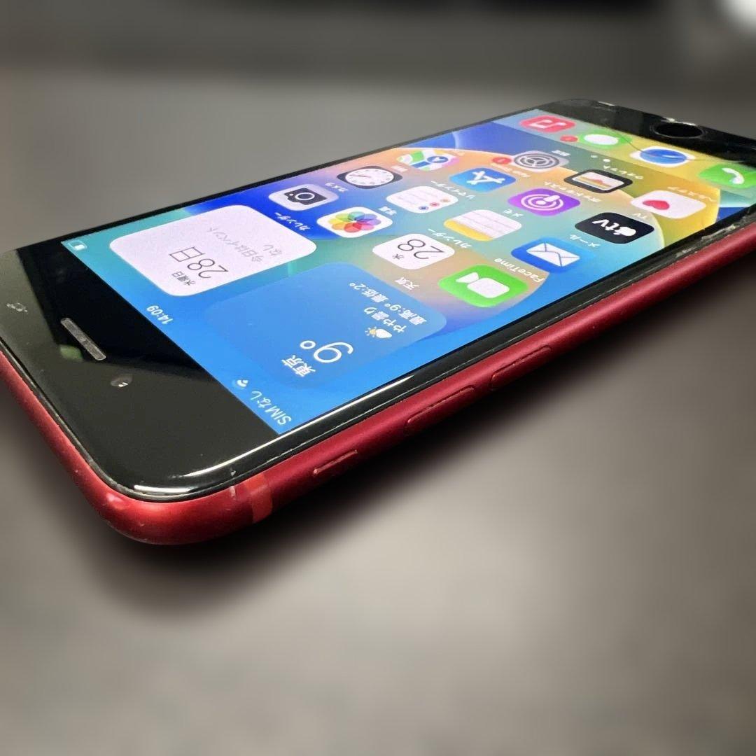 【ひび割れ】iphone8 64GB SIMフリー　バッテリー77%