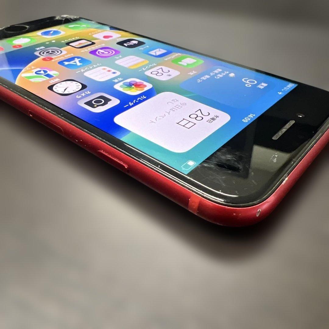 【ひび割れ】iphone8 64GB SIMフリー　バッテリー77%