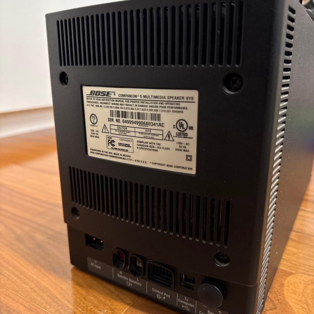 BOSE ボーズスピーカーセット（Companion 5｜コンパニオン5）