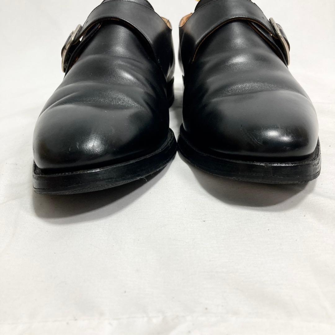 CROCKETT & JONES シングルモンク ビジネスシューズ 革靴 10E