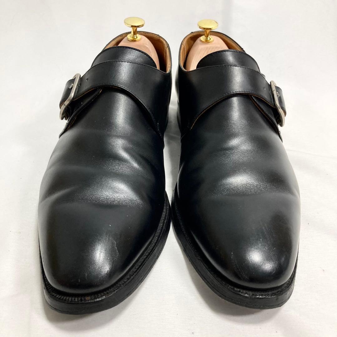 CROCKETT & JONES シングルモンク ビジネスシューズ 革靴 10E