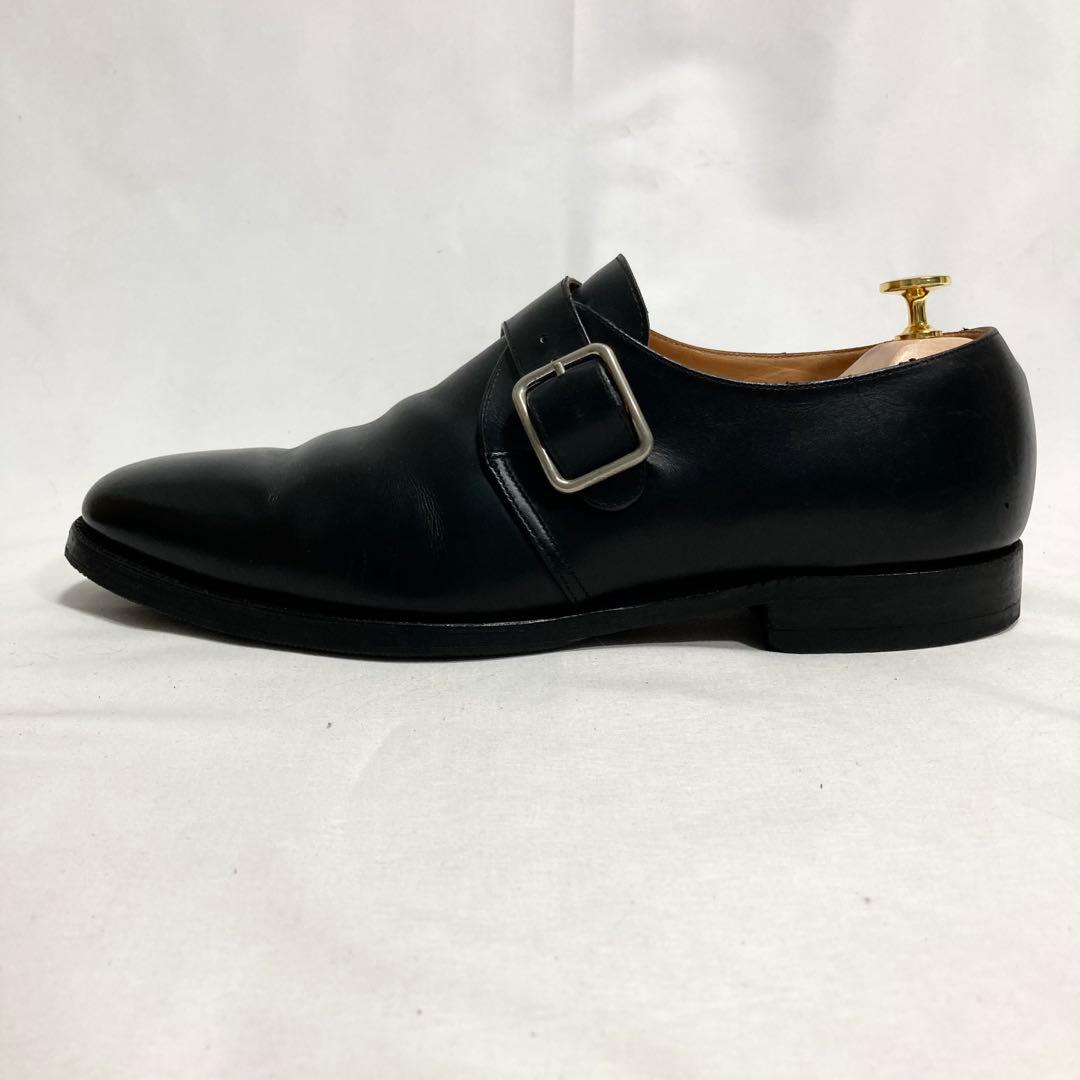 CROCKETT & JONES シングルモンク ビジネスシューズ 革靴 10E