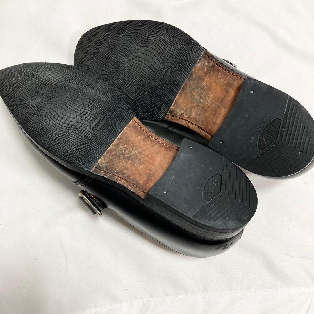 CROCKETT & JONES シングルモンク ビジネスシューズ 革靴 10E